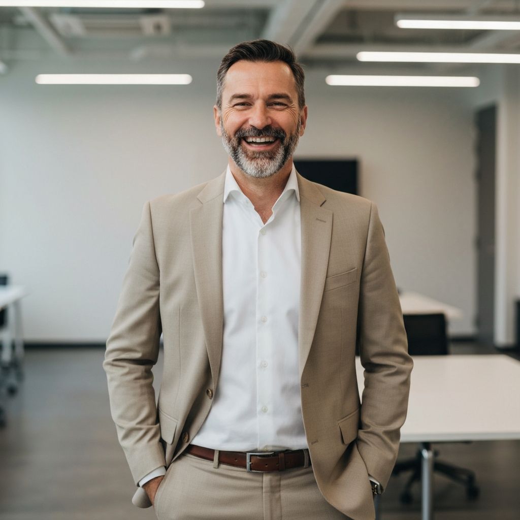 Professional businessman